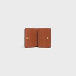 TRIOMPHE COMPACT WALLET IN TRIOMPHE CANVAS TAN - Image 4